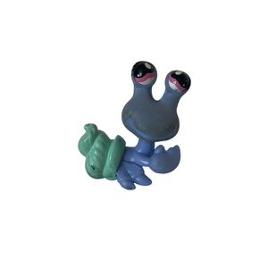 Littlest Pet Shop 752 Blue Hermit Crab Pink Eyes LPS Figurine